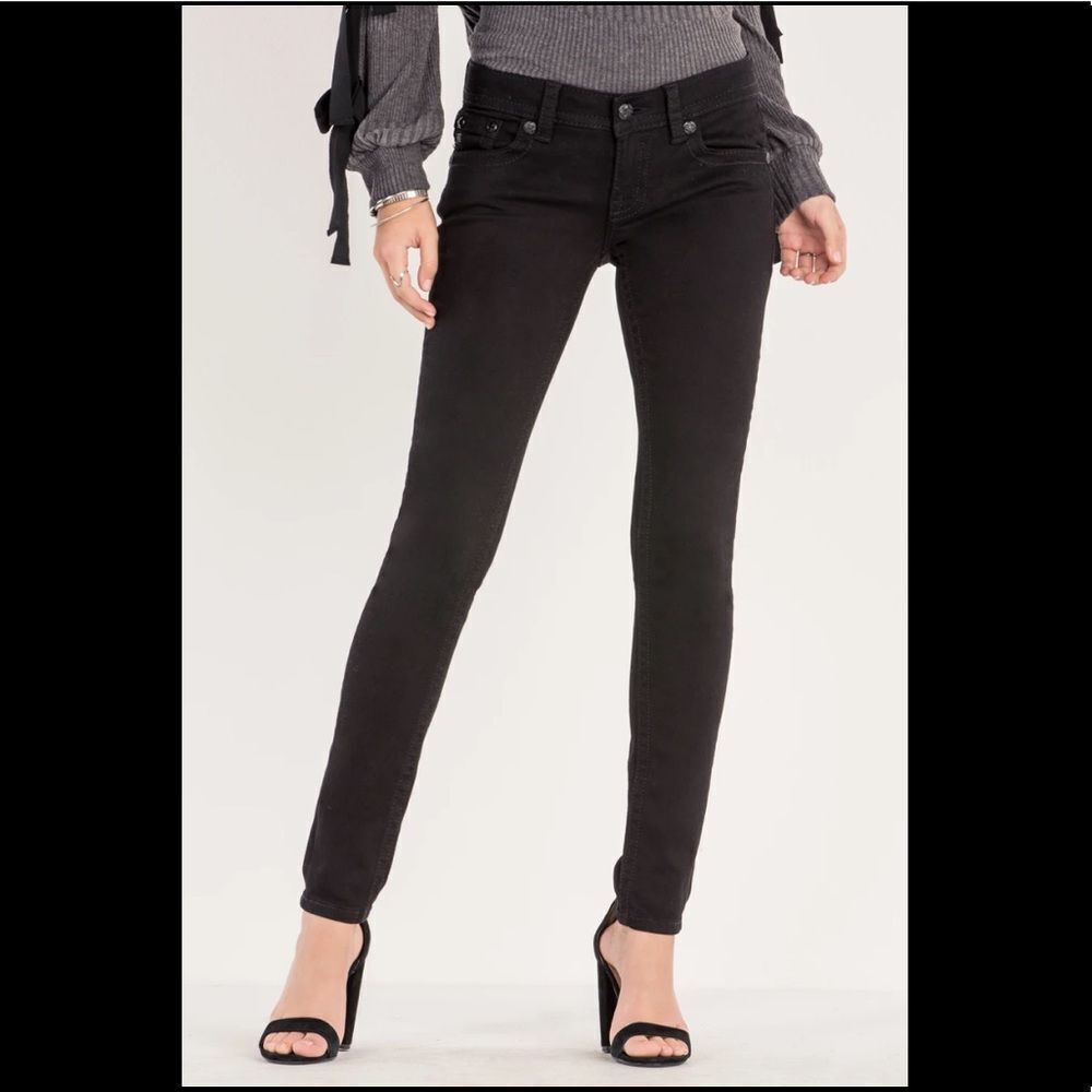 Miss Me Women’s Black Sunny Skinny Jeans Griffith Park Style JPD1003SK-4